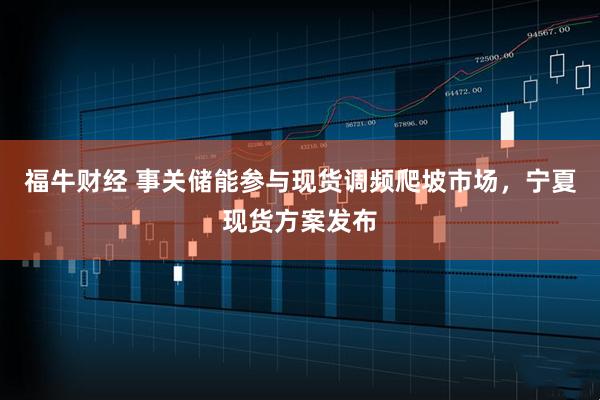 福牛财经 事关储能参与现货调频爬坡市场，宁夏现货方案发布