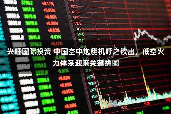 兴旺国际投资 中国空中炮艇机呼之欲出，低空火力体系迎来关键拼图